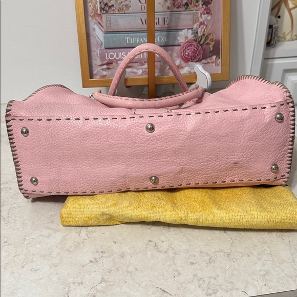 Fendi Selleria in baby Pink 🩷 with taupe whipstitching - Picture 8 of 14